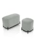 TFT Home Hocker "Vanity" w kolorze zielonym - 82 x 45 x 42 cm
