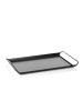 TFT Home Tablett "Urban" in Schwarz - (B)45 x (H)29 x (T)4 cm
