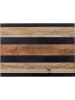Bloomingville Schneidebrett ''Yasu'' in Schwarz/ Hellbraun -  (B)42,5 x (H)1,5 x (T)30,5 cm
