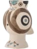 Bloomingville Vaas "Mahrab" beige - (H)20,5 x Ø 15,5 cm