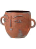 Bloomingville Bloempot "Lo" bruin - (H)16,5 xØ 18,5 cm