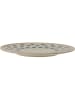 Bloomingville Dinerbord "Tinni" beige/blauw - Ø 28,5 cm