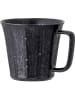 Bloomingville 4er-Set: Tassen ''Yoko'' in Schwarz - 320 ml