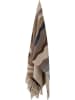 Bloomingville Woondeken "Stephania" beige/bruin/grijs - (L)160 x (B)130 cm