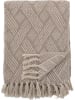 Bloomingville Tagesdecke ''Ghina'' in Beige - (L)160 x (B)130 cm