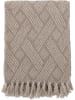 Bloomingville Tagesdecke ''Ghina'' in Beige - (L)160 x (B)130 cm