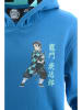 DEMON Hoodie "Demon slayer" in Blau