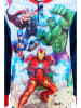 Avengers Fleece-Pyjama "Avengers classic" in Blau/ Rot