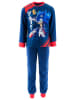 Sonic Fleece pyjama "Sonic modern" blauw