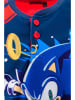 Sonic Fleece-Pyjama "Sonic modern" in Blau