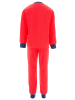 Sonic Fleece-Pyjama "Sonic modern" in Blau/ Rot