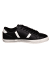Lacoste Leder-Sneakers in Schwarz/ Weiß
