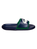 Lacoste Slippers donkerblauw/wit