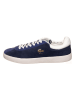 Lacoste Leder-Sneakers in Dunkelblau/ Creme