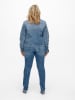 ONLY Carmakoma Jeansjacke in Blau