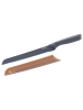 Tefal Brotmesser "Fresh Kitchen" in Grau/ Hellbraun - (L)20 cm
