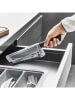 Tefal Koksmes "Ever Sharp" zwart/zilverkleurig - (L)16,5 cm