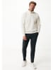 Mexx Spodnie chino w kolorze antracytowym