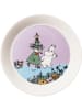 Moomin Dessertbord "Friends Forever" paars/wit - Ø 19 cm