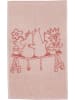 Moomin Ręcznik "Love" w kolorze jasnoróżowym dla gości - 50 x 30 cm