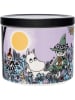 Moomin Pojemnik "Friends Forever" w kolorze czarno-fioletowym - 700 ml
