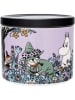 Moomin Vorratsbehälter ''Friends Forever'' in Lila/ Schwarz - 700 ml
