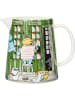 Moomin Dzbanek "The Bath House" w kolorze zielonym - 1 l