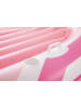 Intex Luchtbed roze/wit - (B)244 x (H)97 x (D)119 cm