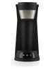 Petra 2in1-Eiskaffee-Maschine in Schwarz/ Silber
