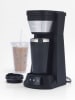 Petra 2in1-Eiskaffee-Maschine in Schwarz/ Silber