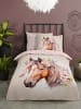 Good Morning Bettwäsche-Set "Avera" in Beige/ Rosa
