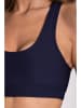 Onamaste Sport-BH "Lotus" in Dunkelblau - Medium