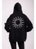 Onamaste Sweatjacke "Flow" in Schwarz