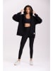 Onamaste Sweatjacke "Flow" in Schwarz