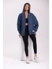 Onamaste Sweatvest "Flow" blauw