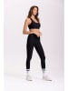 Onamaste Trainingsleggings "Lotus" in Schwarz