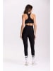 Onamaste Trainingsleggings "Lotus" in Schwarz