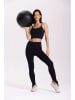 Onamaste Legginsy sportowe "Mantra Flair" w kolorze czarnym