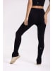 Onamaste Legginsy sportowe "Mantra Flair" w kolorze czarnym