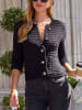 LA Angels Cardigan in Schwarz