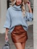 LA Angels Rollkragenpullover in Hellblau