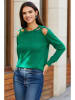 Milan Kiss Sweter w kolorze zielonym