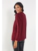 Milan Kiss Sweter w kolorze bordowym