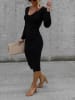Milan Kiss Kleid in Schwarz