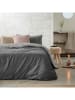Monsun Bettbezug ''Velvet'' in Grau