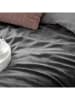 Monsun Bettbezug ''Velvet'' in Grau