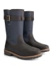 TRAVELIN' Leder-Stiefel "Finnmark" in Dunkelblau/ Braun