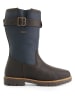 TRAVELIN' Leren laarzen "Finnmark" donkerblauw/bruin