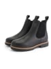 TRAVELIN' Leren chelseaboots "Romsdal" zwart