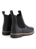 TRAVELIN' Leren chelseaboots "Romsdal" zwart
